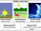 Greetings and farewells