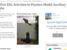 Teacher resource. Modals