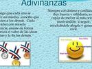 Adivinanzas de valores