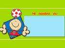 Tutoriales y plantillas para hacer gafetes de preescolar