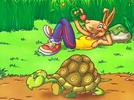 Fábula “La liebre y la tortuga”