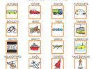 Imágenes de transportes: terrestres, marítimos y del aire