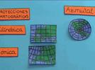 Cómo son las proyecciones cartográficas  