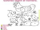 Une los números para completar el dibujo