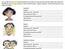 Comparar las características gráficas de su nombre con los nombres de sus compañeros y otras palabras escritas