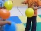 Jugando con globos