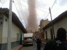 Durante un tornado