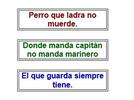 Guía 1 Inventemos refranes tradicionales “Módulo I: juegos verbales”