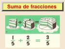 Suma de fracciones.