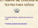 Comparación de las características que existen entre un texto teatral y otras formas literarias