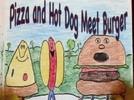 Pizza and hot dog meet burger