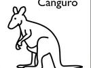 Dibujo de Canguro