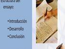 Estructura de un ensayo