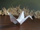 Grulla de Origami