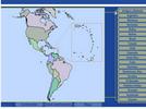 Localización en mapas de los continentes de la Tierra: África, Antártida, América, Asia, Europa y Oceanía