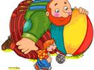 The Giant and the boy
