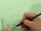 Trazar rectas paralelas con escuadras 