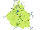 Elementos de los planos urbanos: simbología, escala, orientación y coordenadas alfanuméricas