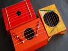Instrumentos musicales de material reciclado