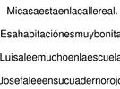Segmentación de palabras