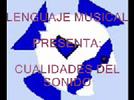 Cualidades del sonido. Instrumentos