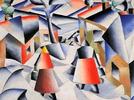 Observación y análisis de producciones artísticas que abordan el lenguaje abstracto tanto en la bidimensión como en la tridimensión