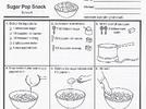 Sugar pop snack